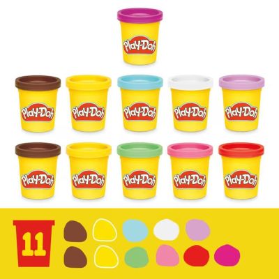 6. Play-Doh Super Slice Cake Play Kitchen Set 624g Multicolored Modeling Clay Play Set