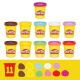 6. Play-Doh Super Slice Cake Play Kitchen Set 624g Multicolored Modeling Clay Play Set