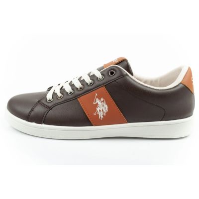 2. US Polo Assn. shoes sneakers men's fashionable brown comfortable