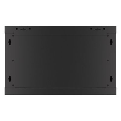 4. LANBERG WALL-HUNG RACK CABINET 19" 6U 600X450 METAL DOOR BLACK (FLAT PACK) WF01-6406-00B