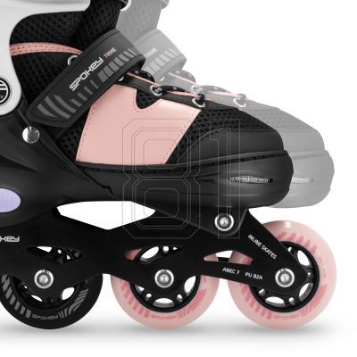 8. Spokey Trixie BK/PK Jr SPK-944680 roller skates size 39-42