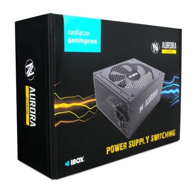 Power supply IBOX AURORA 500W 14 CM FAN ZIA500W14CMBOX