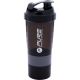 6. FITNESS SHAKER BOTTLE 500ML BLACK GRAY PURE 2 IMPROVE