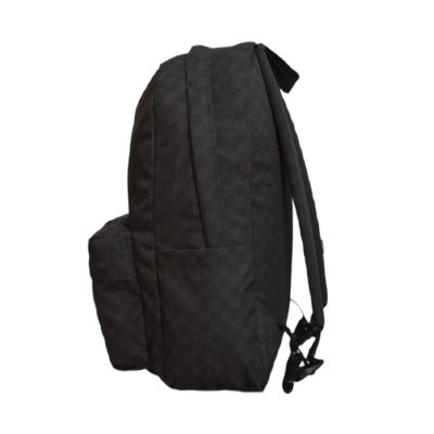 4. Vans Old Skool H2O Check Black/Charcoal School Backpack - VN0A5KI1BA51