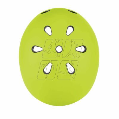 6. Helmet Globber Lime Green Jr 506-106