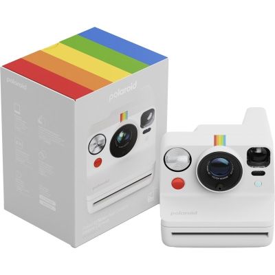 5. Polaroid Now+ Generation 3 Instant Camera, White
