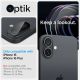 9. Spigen Optik GLAS.TR Camera Protector 2-PACK for iPhone 16 / 16 PLUS - Black