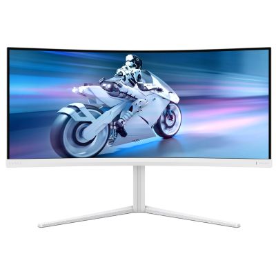 23. Philips 34M2C5501A/00 computer monitor 86.4 cm (34") 3440 x 1440 px Wide Quad HD LCD White