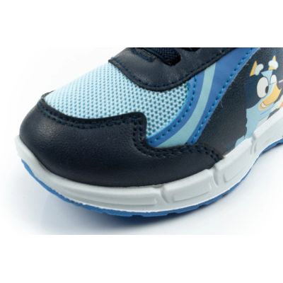 6. Leomil children's sports shoes Bluey sneakers light with velcro LED