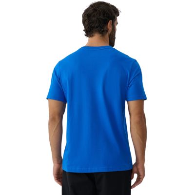 3. Men's 4F M3573 T-shirt, blue, 4FWAW26TTSHM3573 33S