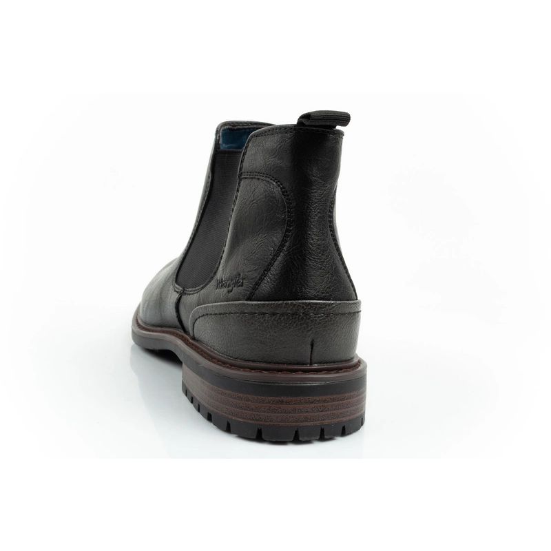 14. Wrangler Randy men's shoes Chelsea boots elegant fashionable slip-on black