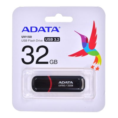 2. ADATA UV150 AUV150-32G-RBK USB flash drive (32 GB; USB 3.0; black)