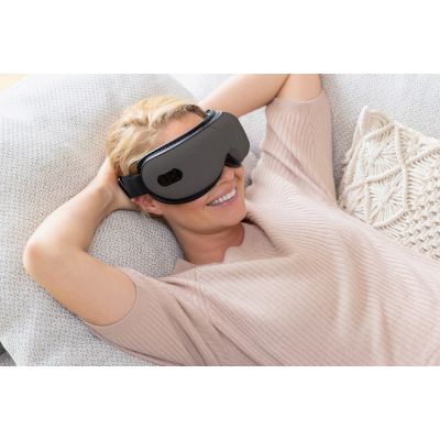 3. Medisana EM 150 Eye Massager 5 massage programs | heating function | Bluetooth | 40 x 210 x 100 mm