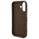 7. Guess 4G Logo Plate MagSafe iPhone 16 Plus Case - Brown