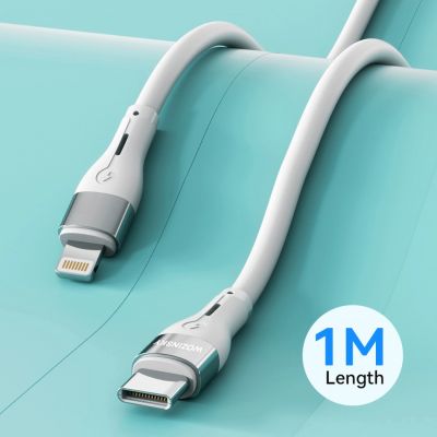 6. Wozinsky WSTCL1 Lightning / USB-C PD 27W cable 1 m - white