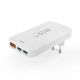 2. Hama GaN Charger 65W 2x USB-C 1x USB-A Foldable - White