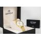 9. Giewont Sapphire Gold Silver Women's Watch GW7370-B2