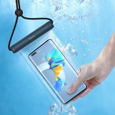 8. Baseus waterproof case for phone Slide-cover blue (FMYT000003)