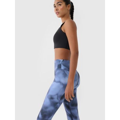 5. Women's 4F High Waisted Training Leggings 4FRSS25TFTIF408-91A