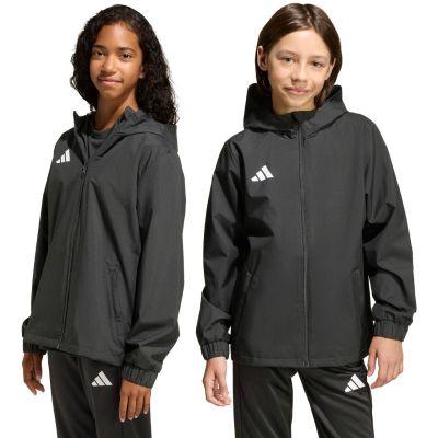 adidas Entrada 26 All Weather Kids Jacket Black JZ9104