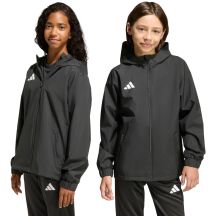 adidas Entrada 26 All Weather Kids Jacket Black JZ9104