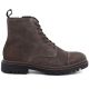 2. Men's leather ankle boots, unlined, suede, brown, Big Star UU174220