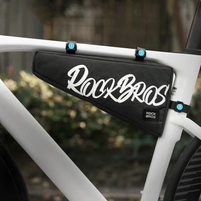 4. Rockbros G008 Flash Journey Triangle Frame Bike Bag XL 1.9 L - Black