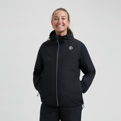 4. Rogelli unisex rain jacket CORE black M