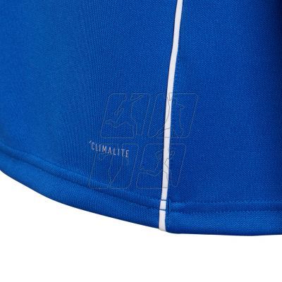 4. Sweatshirt adidas Core 18 Training Top blue JR CV4140