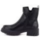3. Women’s black block-heel and platform ankle boots M.Daszyński