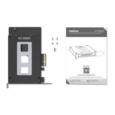 8. Icy Dock MB111VP-B Hard Drive Enclosure Black