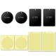 4. Tech-Protect MetalPlate magnetic plates for car holders - black (4 pcs.)