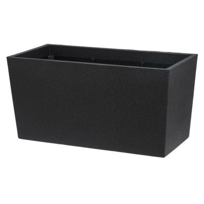 FLOWERPOT THERMO PATIO D76 BLACK