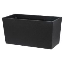FLOWERPOT THERMO PATIO D76 BLACK