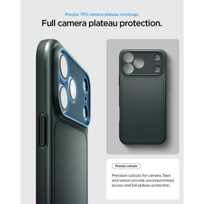 9. Spigen Thin Fit MagSafe Case for iPhone 18 Pro / 17 Pro - Green