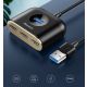8. HUB Baseus Square USB-A to 1x USB-A 3.2 Gen 1 / 3x USB 2.0 with 1m cable - black