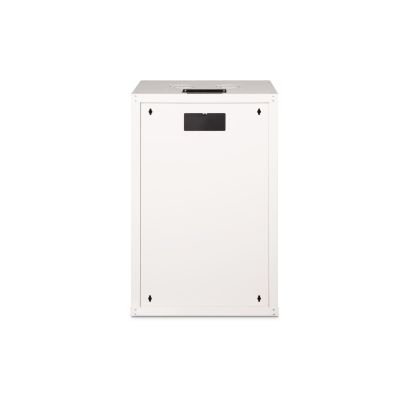 4. Digitus Unique 19" 20U wall-mounted network cabinet 600x450, glass door, gray, undivided, assembled, 100kg