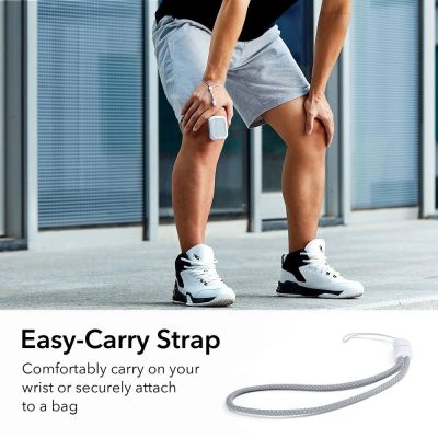 6. ESR Orbit Halolock with MagSafe for Apple AirPods Pro 1 / 2 - White