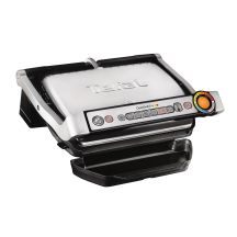 Tefal OptiGrill GC712D34 Grill (tabletop – closed; 2000 W; inox colour)