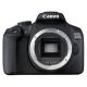2. Canon EOS 2000D + EF-S 18-55mm f/3.5-5.6 III DSLR Kit 24.1 MP CMOS 6000 x 4000 px Black