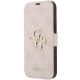 2. Guess 4G Metal Logo case for iPhone 15 / 14 / 13 - pink
