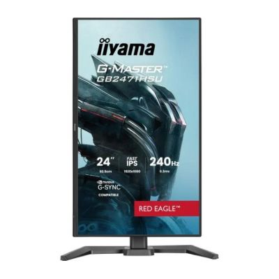4. IIYAMA LED Fast IPS MONITOR 23.8" GB2471HSU-B1 Red Eagle 240Hz