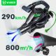 16. 3000W Electric Leaf Blower with Shredder 15:1 W43422 WUBER