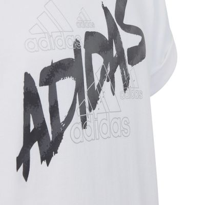8. adidas Dance Knotted Tee Jr HR5818