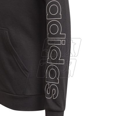 3. Adidas Essentials Logo Full-Zip Hoodie Jr GN4050