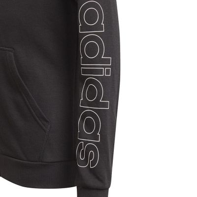3. adidas Essentials Logo Full-Zip Hoodie Jr GN4050