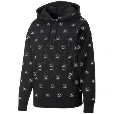 4. Sweatshirt Puma Brand Love AOP Hoodie FL W 535706 01