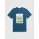 5. Men's regular printed T-shirt 4F 4FRSS26TTSHM4304-46S