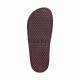 6. Adidas Adilette Aqua Burgundy Flip-Flops KJ7353