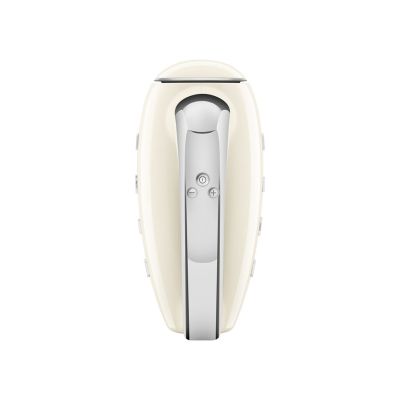 6. Smeg HMF01CREU hand mixer in cream with a retro 1950s style.